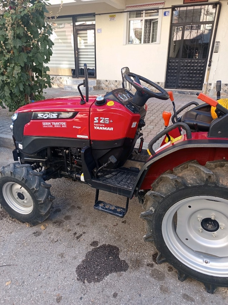 solis 26 beygir 4x4 bahçe traktörü ekipmanlarıyla - 8