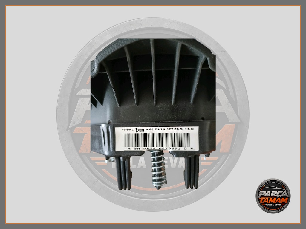 PEUGEOT PARTNER DİREKSİYON AİRBAG 34092175A - 3