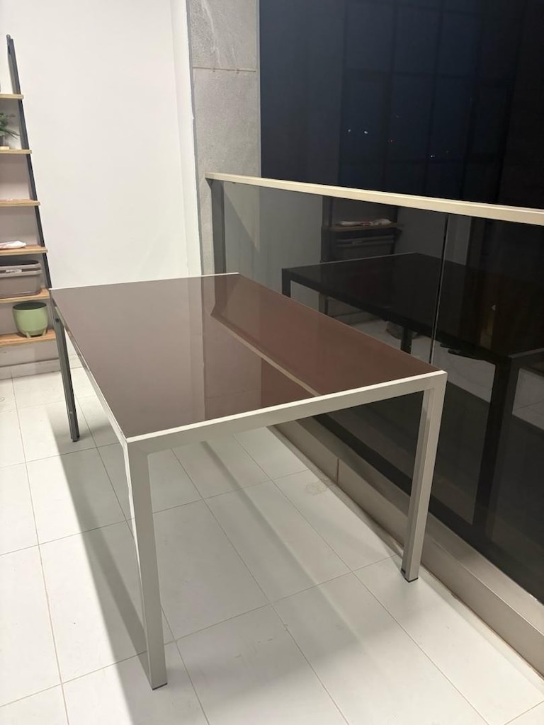 Koçtaş Miami Temperli Cam Yemek Masası | 90x150 cm | Çok Temiz - 2