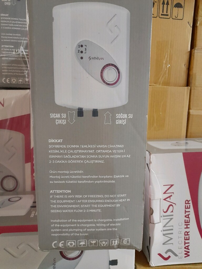 minisan elektrikli şofben - 4