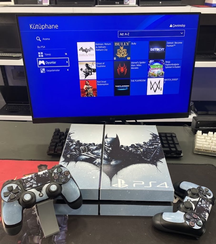 PS4 BATMAN ARKHAM SERİSİ 10 ADET GÜNCEL OYUN YÜKLÜ - 6