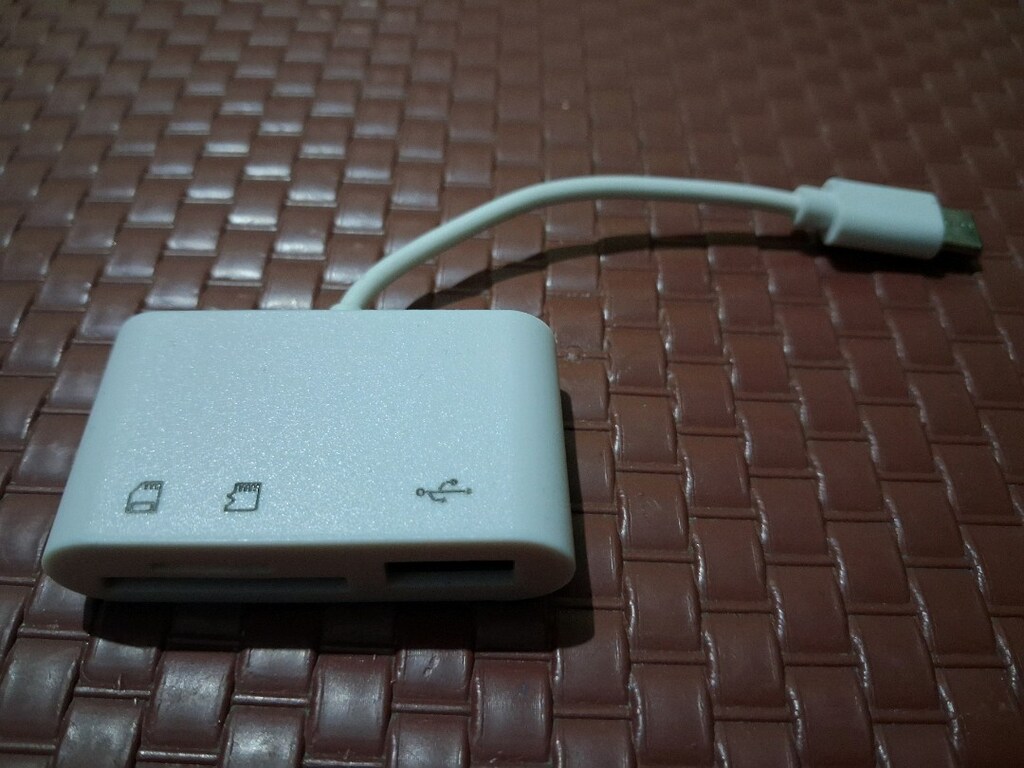 Type C To SD Micro SD TF Kart Okuyucu ve USB Çevirici 3 in 1 Dönüştürü - 6