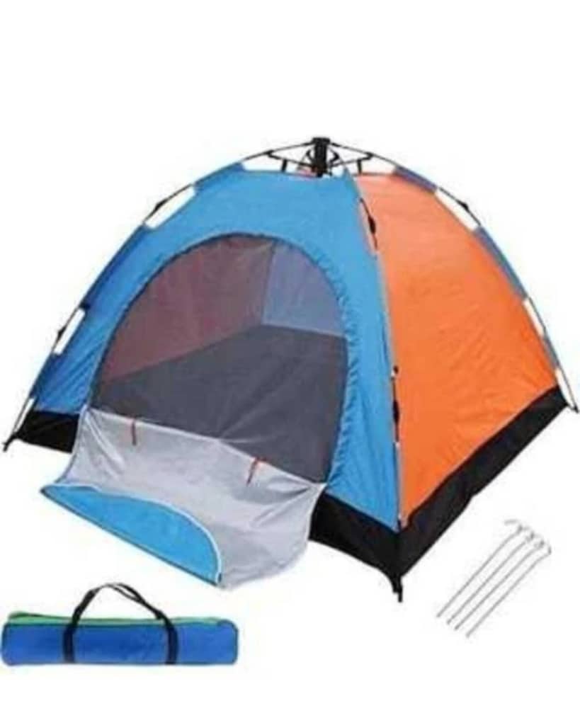 4 kişilik otomatik kurulumlu kamp çadırı 200x200x140 - 4