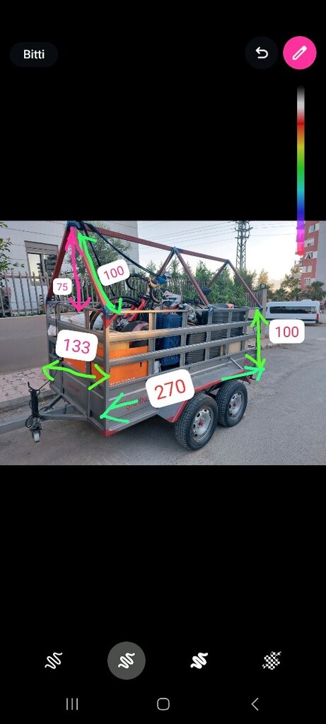 Hameş,Römork 4 teker,2035 müsadeli - 3