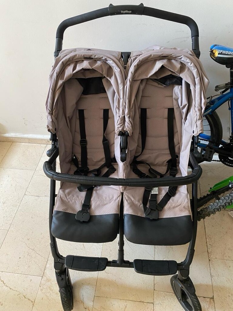 Pegprego ikiz bebek arabası - 6