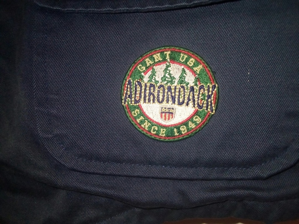 Gant kanvas vintage yelek Adirondac modeli L en 55 — görsel 2/15