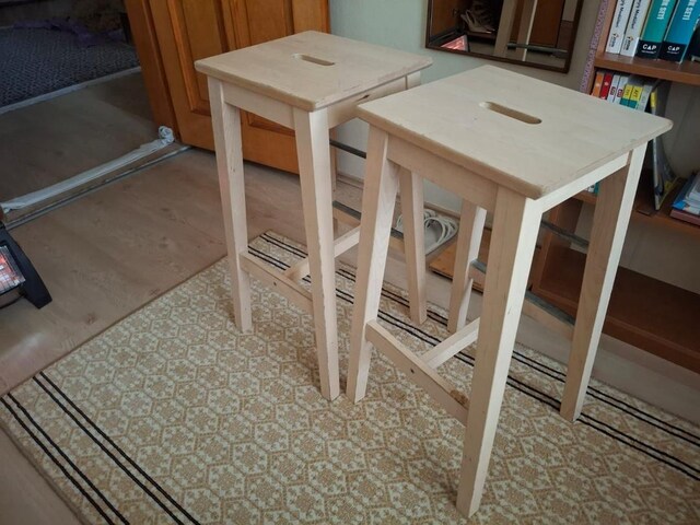 ikea Nılsolle ikili bar taburesi fazlaliktan satilik