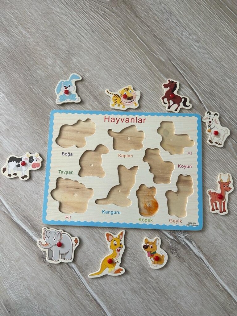 Ahşap Bultak/Puzzle - 2