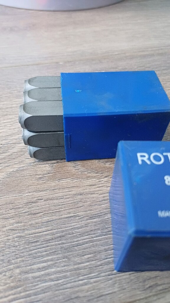 Sıfır Ayarında Alman Malı Rothen 8 mm Çelik Rakam Takımı (Numaratör) - 2