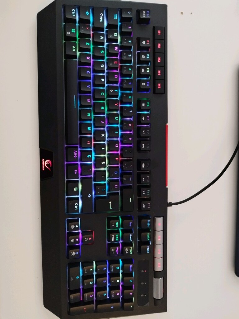 Rampage Exhero Mekanik Oyuncu Klavyesi - 3
