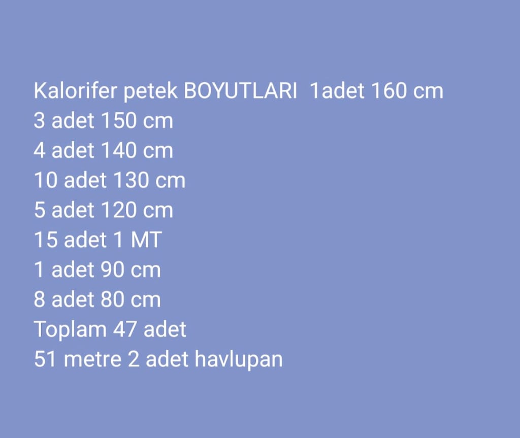 kalorifer petegi - 3