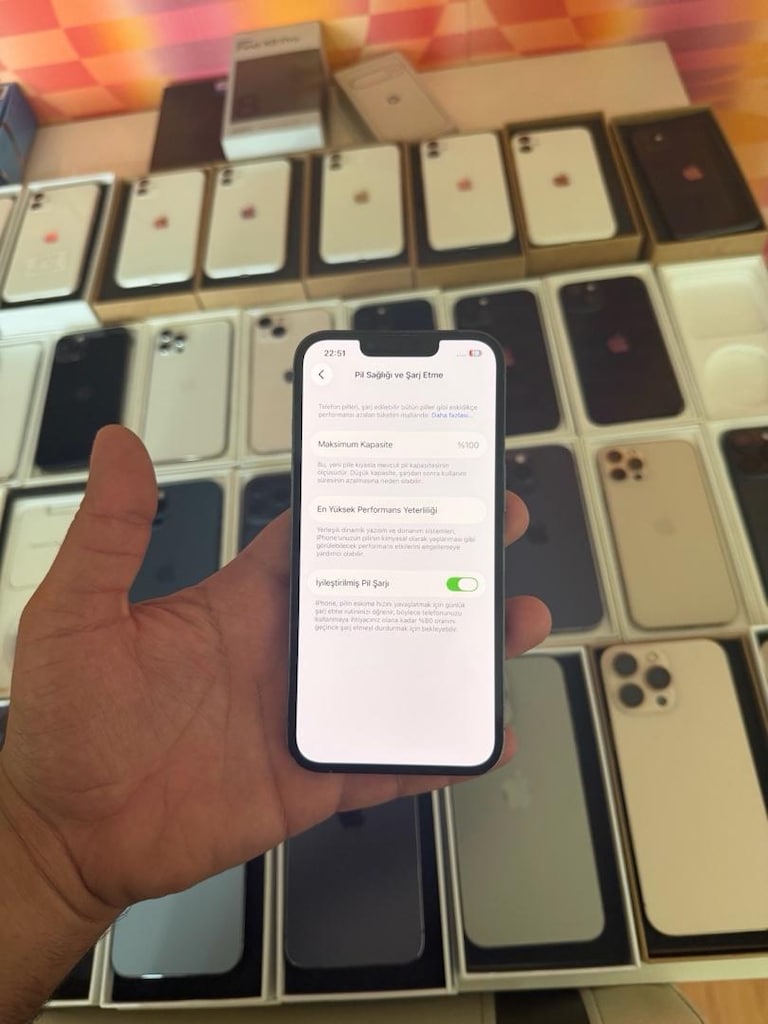 IPHONE 13 PRO 128GB YD PİL 100 1.2.0GÜN - 7