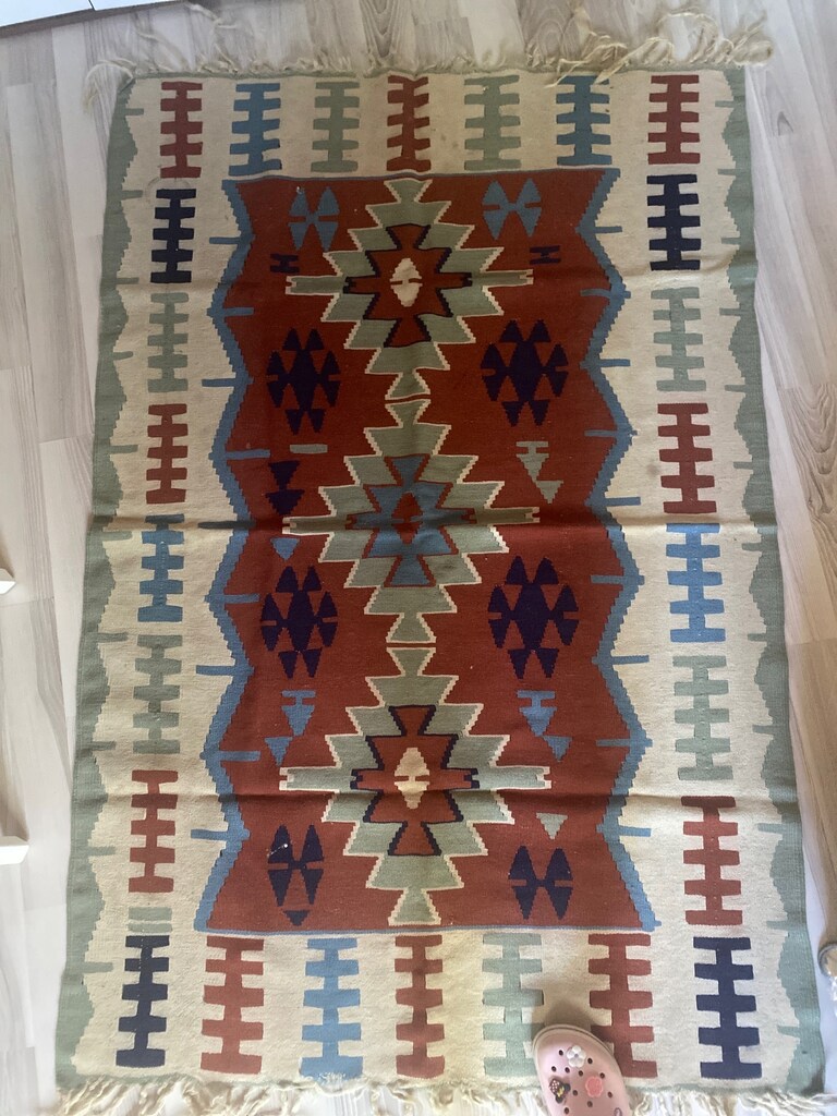 El dokuması 40 yıllık kilim - 4