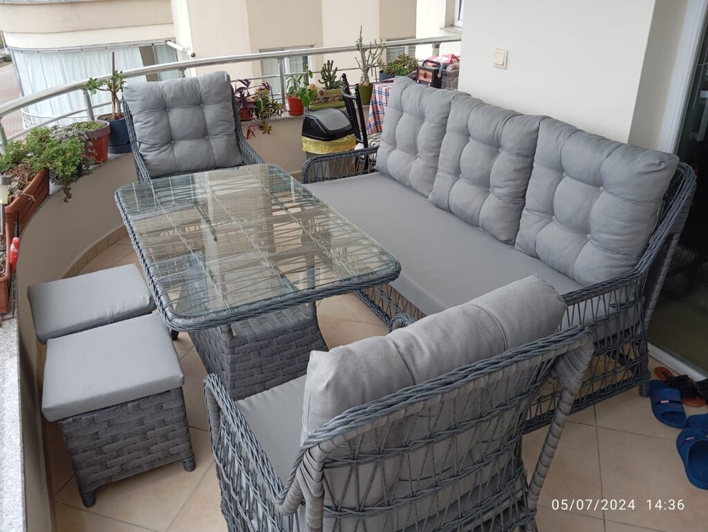 rattan takımı - 7