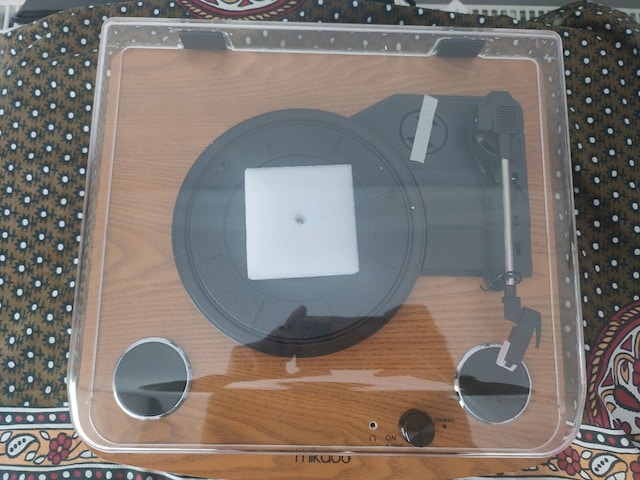 MİKADO Sıfır.ahşap retro pikap 33 45 78 plakçalar USB Bluetooth SD hop - 3