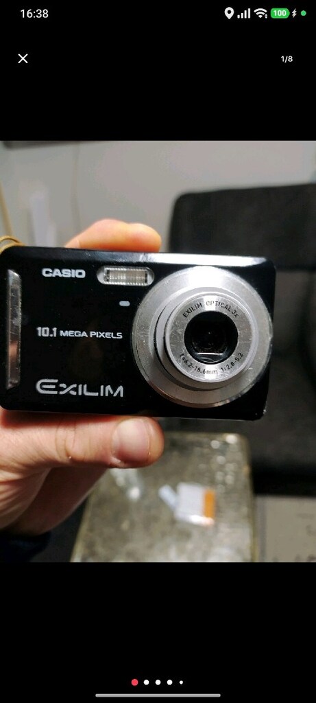 casıo dıgıtal hafıza kartlı fotograf makınası sarjlı - 2