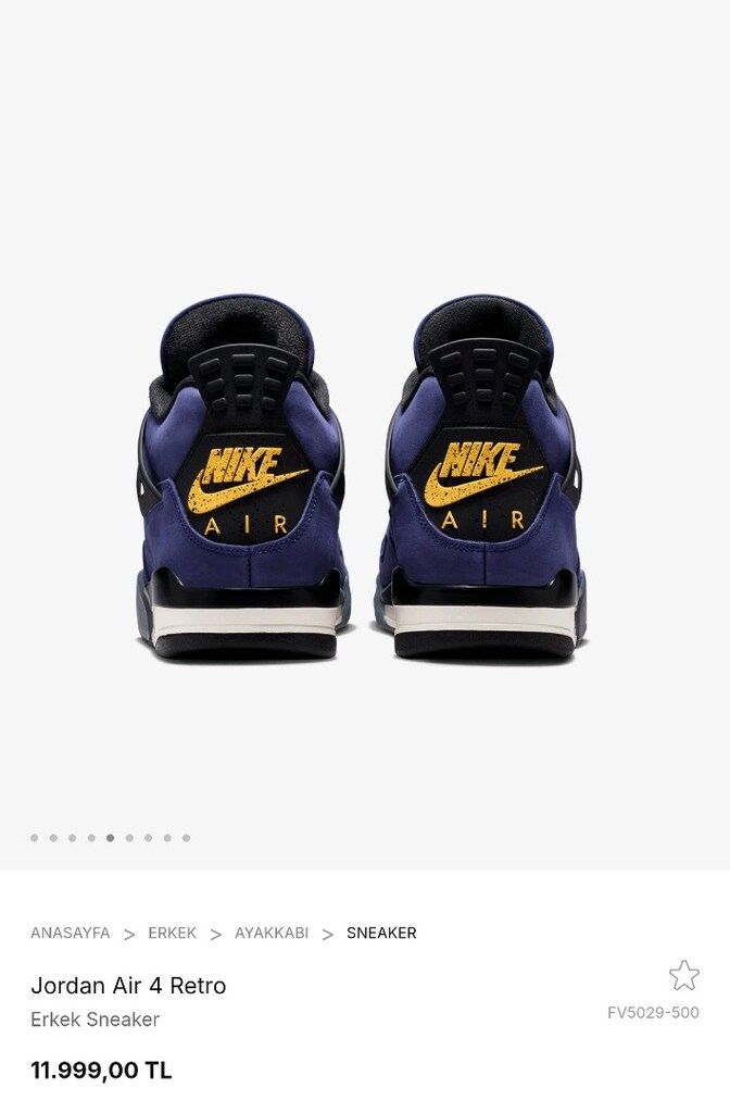 NIKE JORDAN 4 velvet - 3