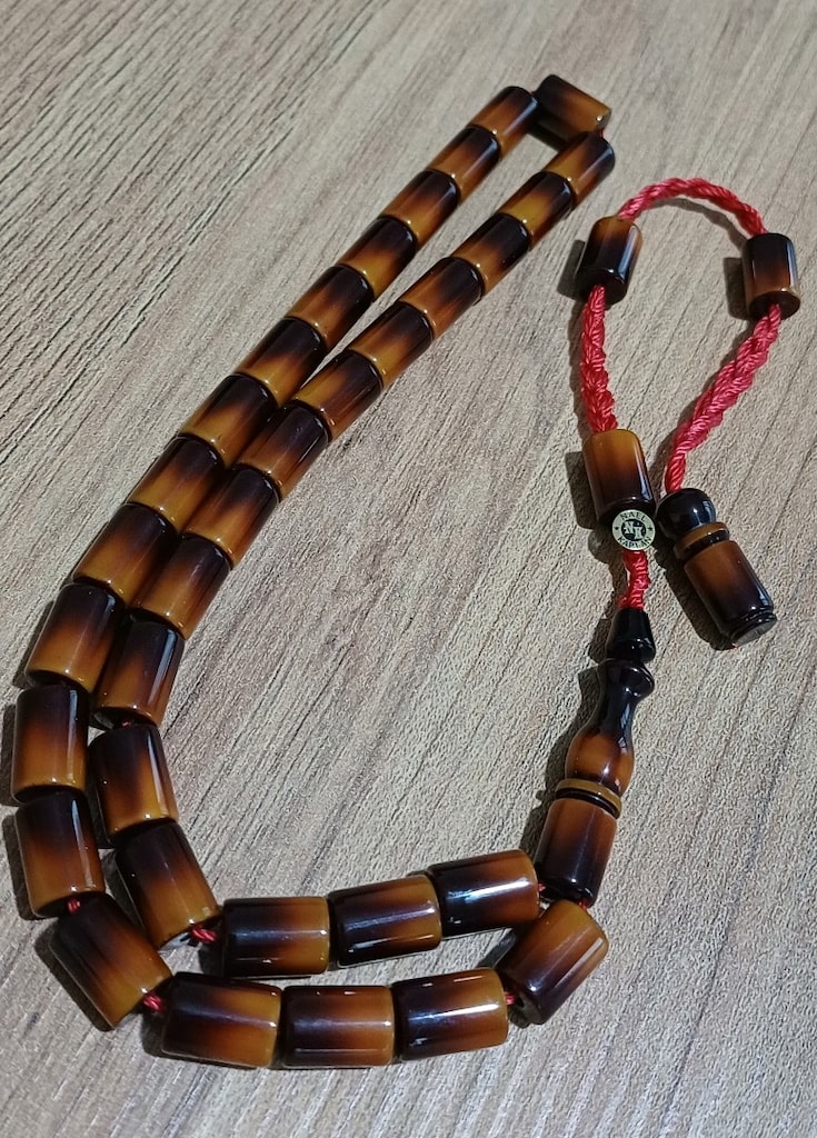 Nael Kaplan Sıkma Kehribar Tesbih - 3