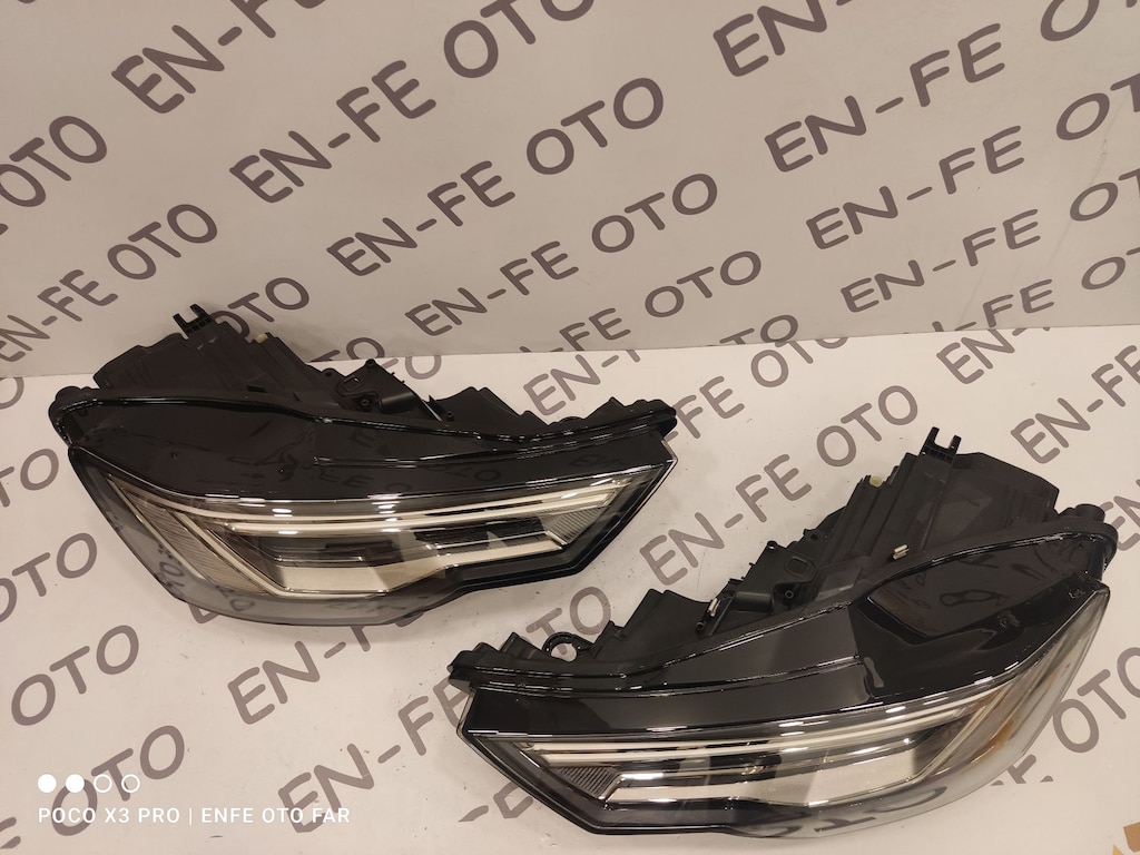 AUDİ A6 C8 LED XENON SOL FAR ORJİNAL - 6