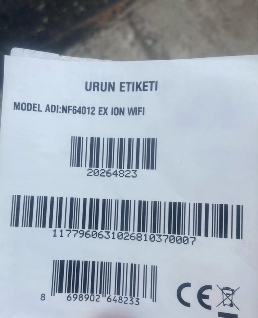 VESTEL BUZDOLABI NF64012 Ex Gı Pro Wifi - 2