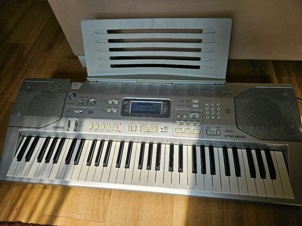 Casio CTK-800 Org-Klavye | USB MIDI destekli | Adaptörlü | Sorunsuz - 3