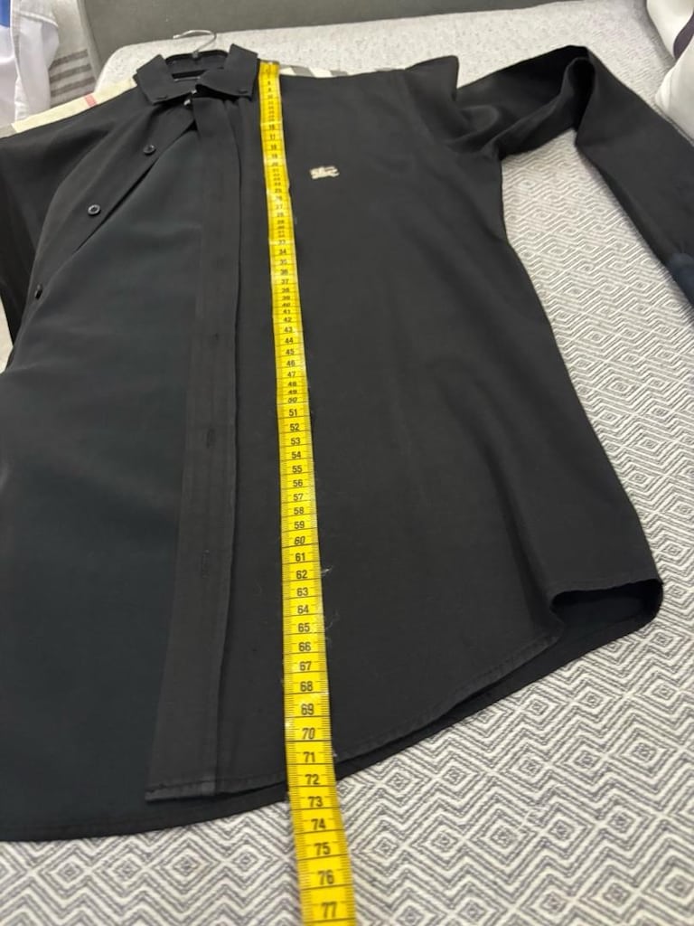 Burberry Siyah Erkek Gömlek - 7