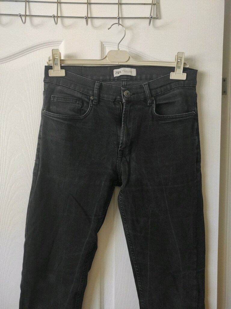 Zara marka erkek siyah pantolon - 6