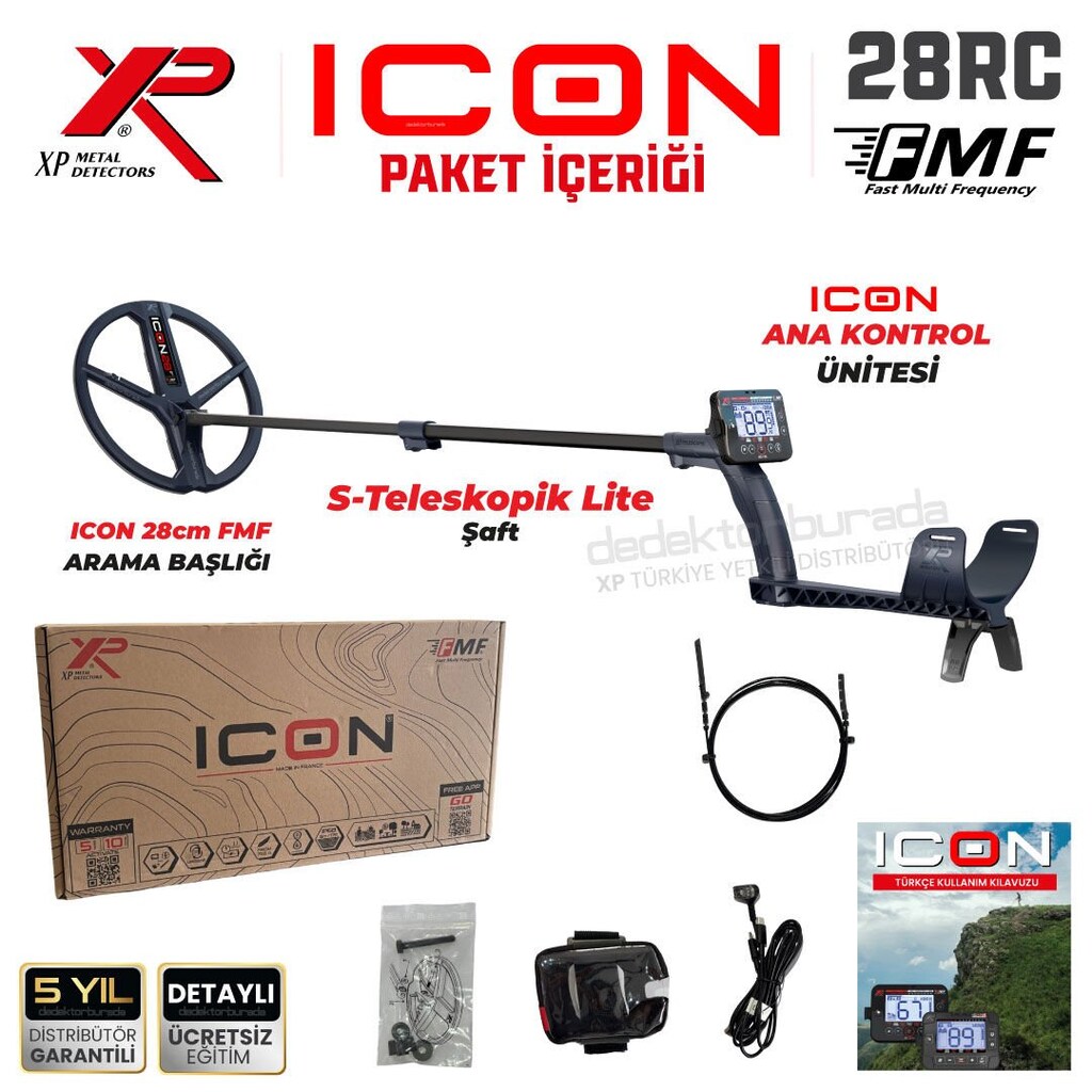 XP ICON Dedektör – Standart Paket - 2