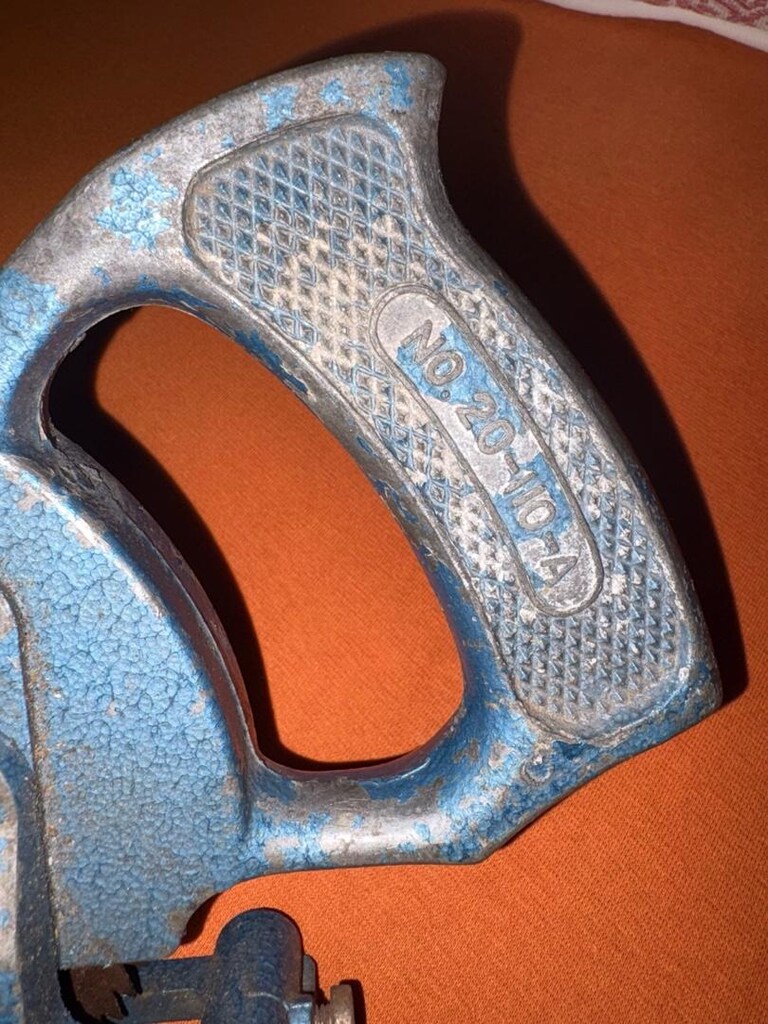 Vintage Döküm Gövde Matkap Ucu Daire Testere Aparatı - 3