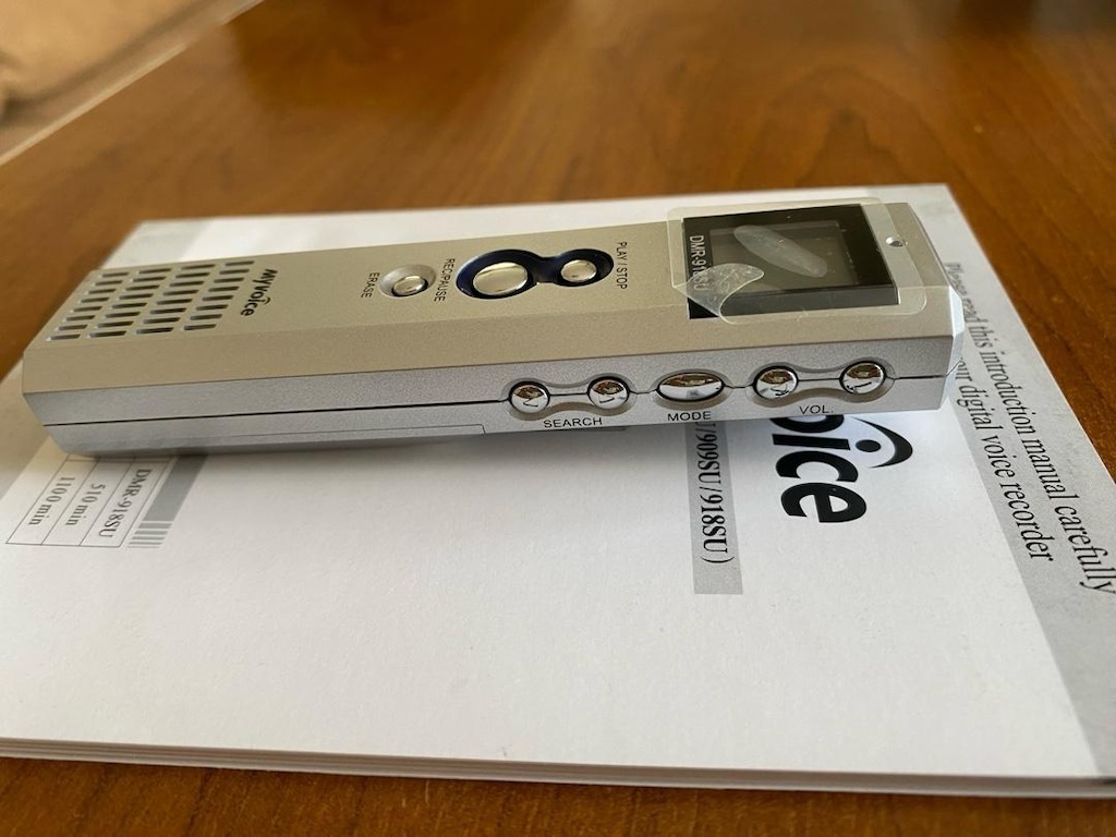 MyVoice DMR-918SU sıfır ses kayıt cihazı - 5