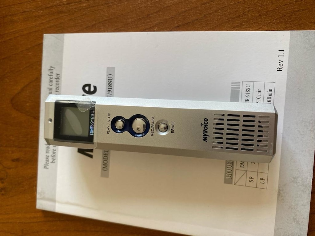 MyVoice DMR-918SU sıfır ses kayıt cihazı - 4