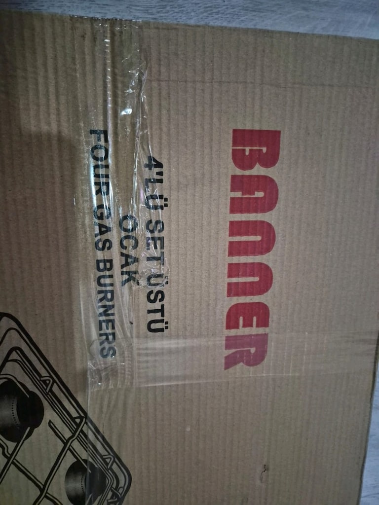 4 lü set üstü ocak sıfır kutusunda Banner marka - 5