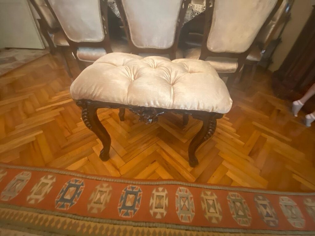 Oymalı Salon Takımı Antika Vintage (Hediyeli) - 15