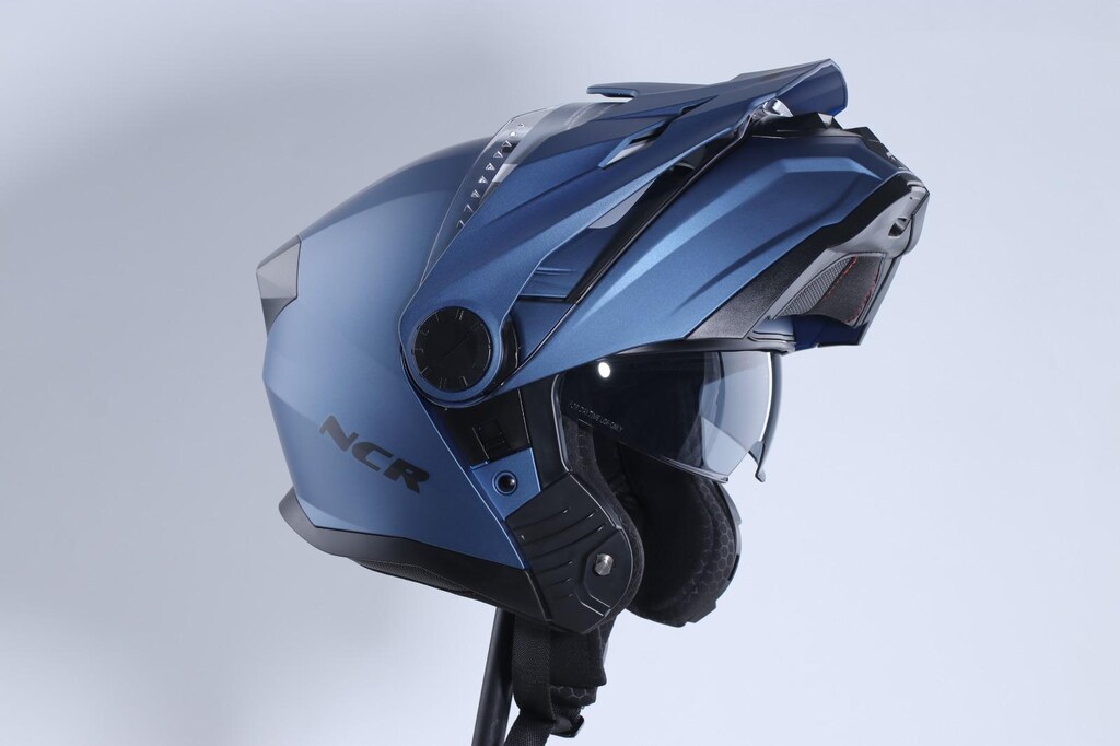 ↪NCR X-Cross Şapkalı ÇENE AÇILIR VİZÖRLÜ KASK 165 MODEL ECE BELGELİ - 5