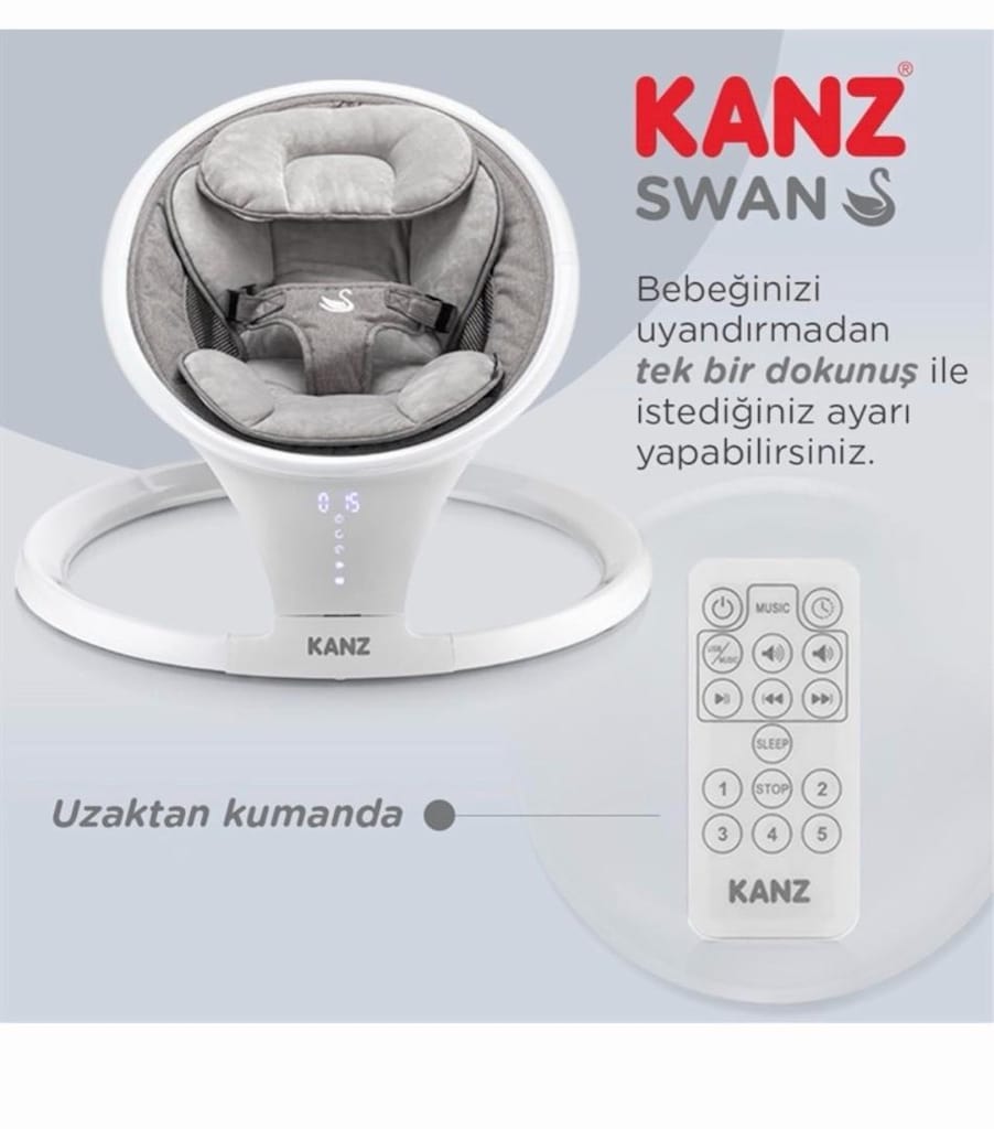 kanz swan elektrikli ana kucağı - 3
