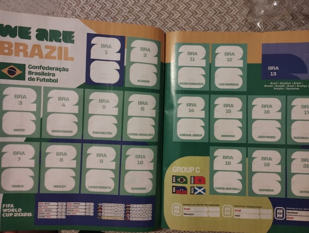 Panini Sticker Albüm World Cup 2026 - 3