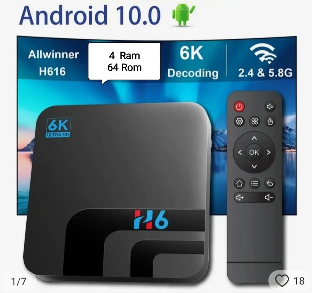 Android TV Kutusu, Allwinner H616, 4/64 GB | Türkiye'deki İkinci El ...