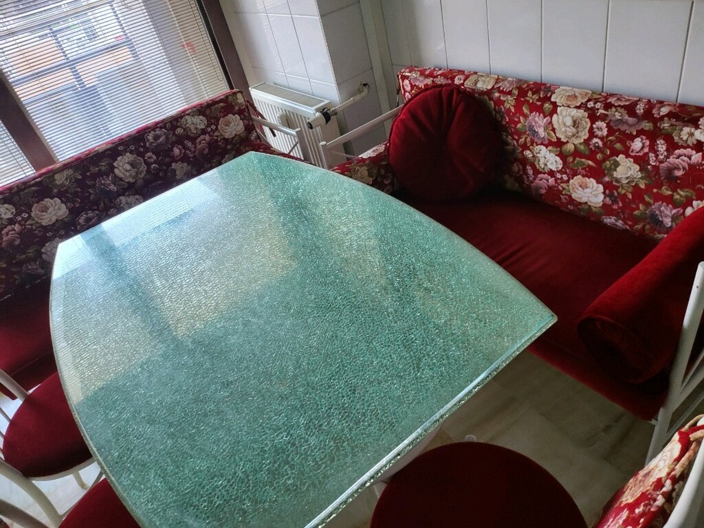 mutfak köşe takımı, özel cam masa - 2