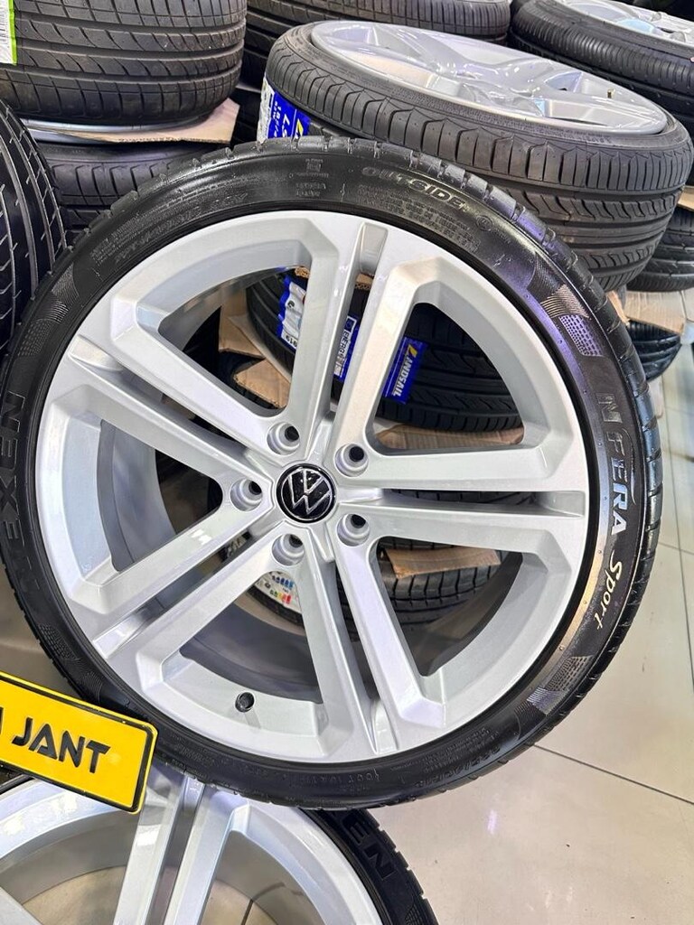 18 İNÇ 5x112 WW Mallory jant Lastik Takımı 225/40/18 Sıfır ayarında - 10