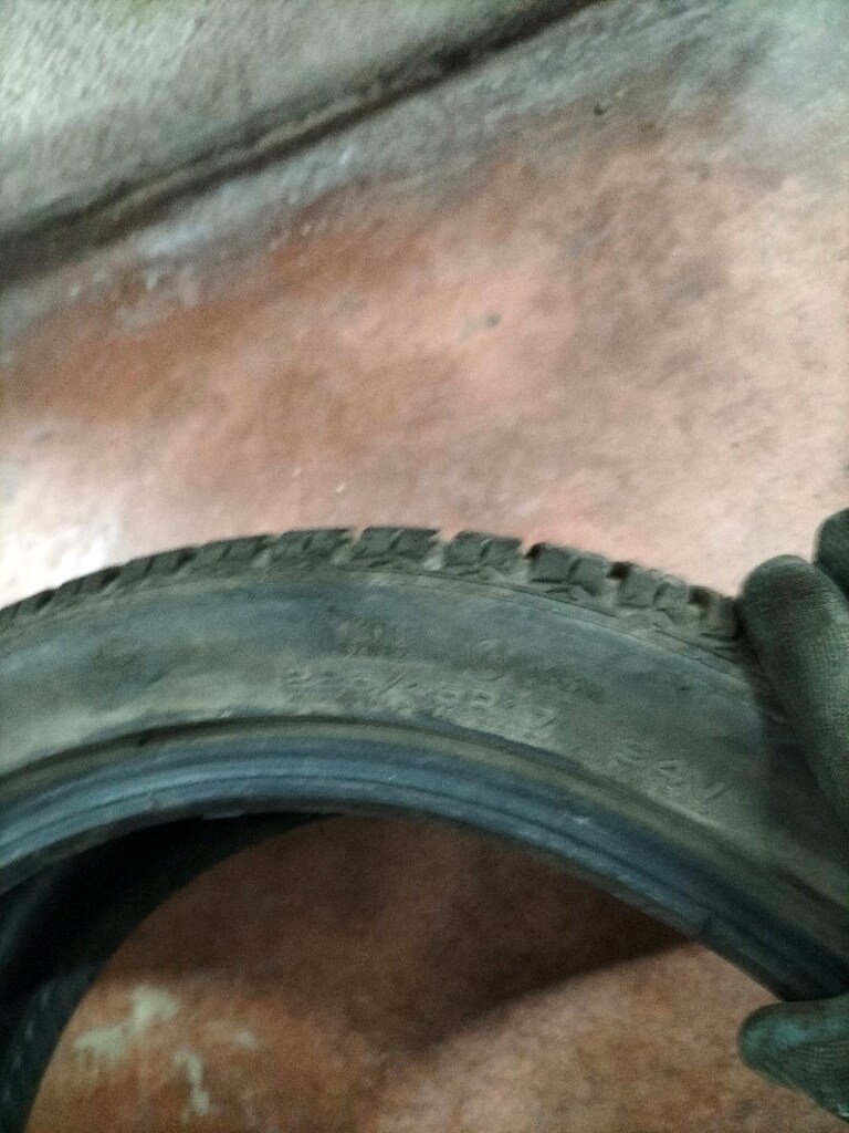 4 âdet çıkna lastikler 225/45 R17 sıfır gibi lastikler - 2