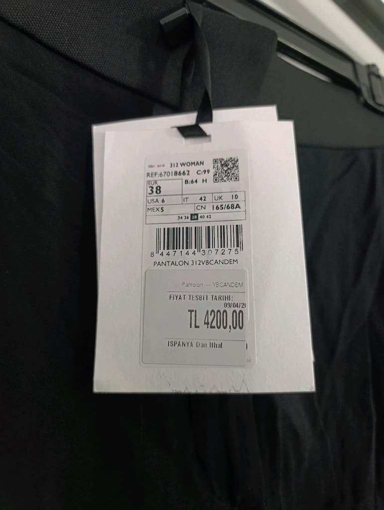 Mango Victoria Beckham Siyah Pantolon - 3
