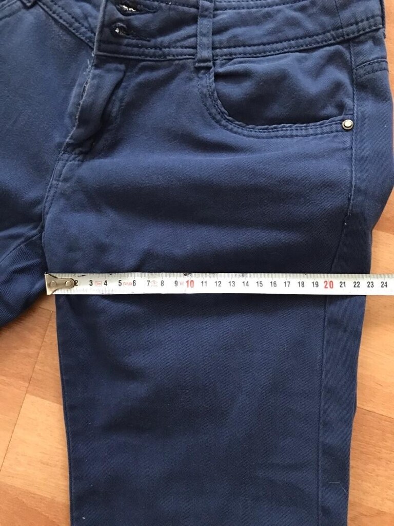 Kadın Yumuşak Mavi Pantolon - 5