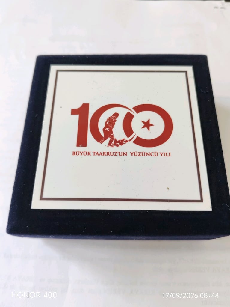 BÜYÜK TAARRUZ UN YÜZÜNCÜ YILI DARPANE HATIRA PARA KUTULUPOLİMER IŞIKLI