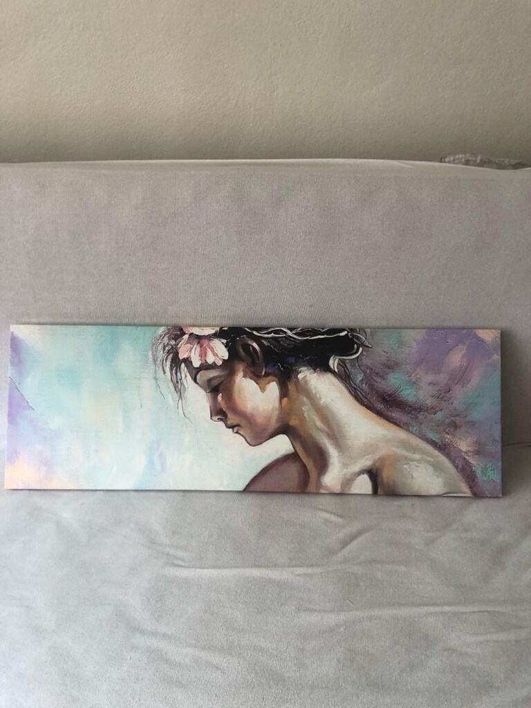 30*90 cm KANVAS TABLO ,ÜSKÜDAR , detay açıklamada yazılı - 2