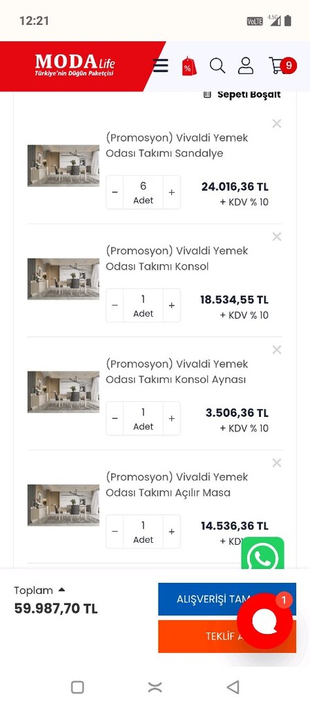 yemek odası takımı - 7