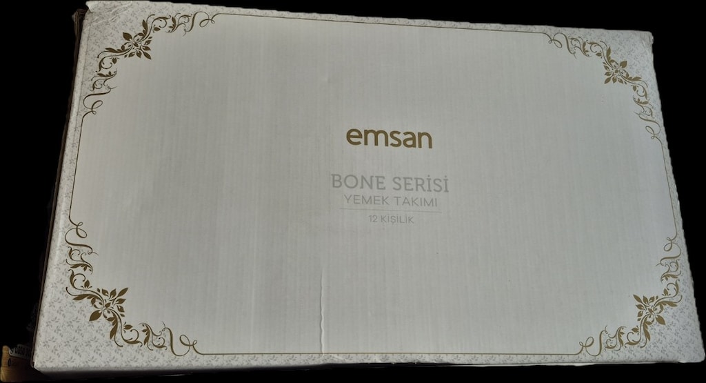emsan karaca Bone serisi 12 kişilik yemek takımı - 9