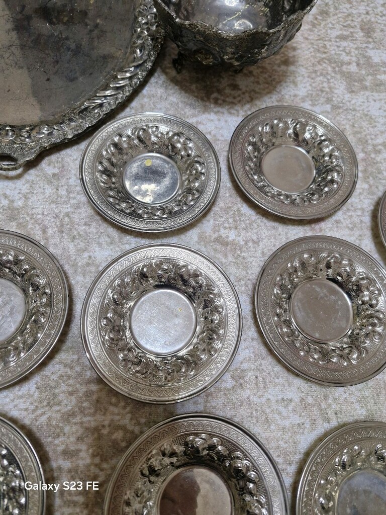 Gümüş çay takımı - 5