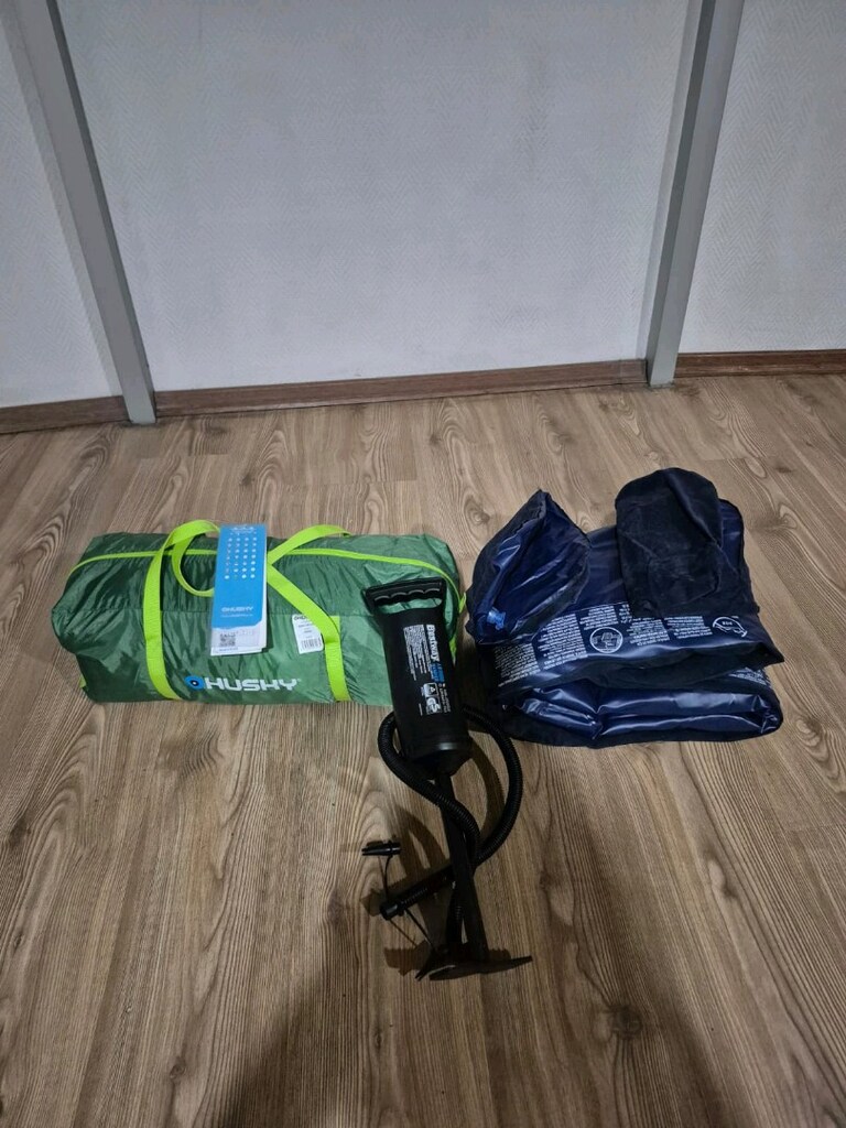 Husky Bird Plus 3 Çadır + Şişme Yatak seti - 12