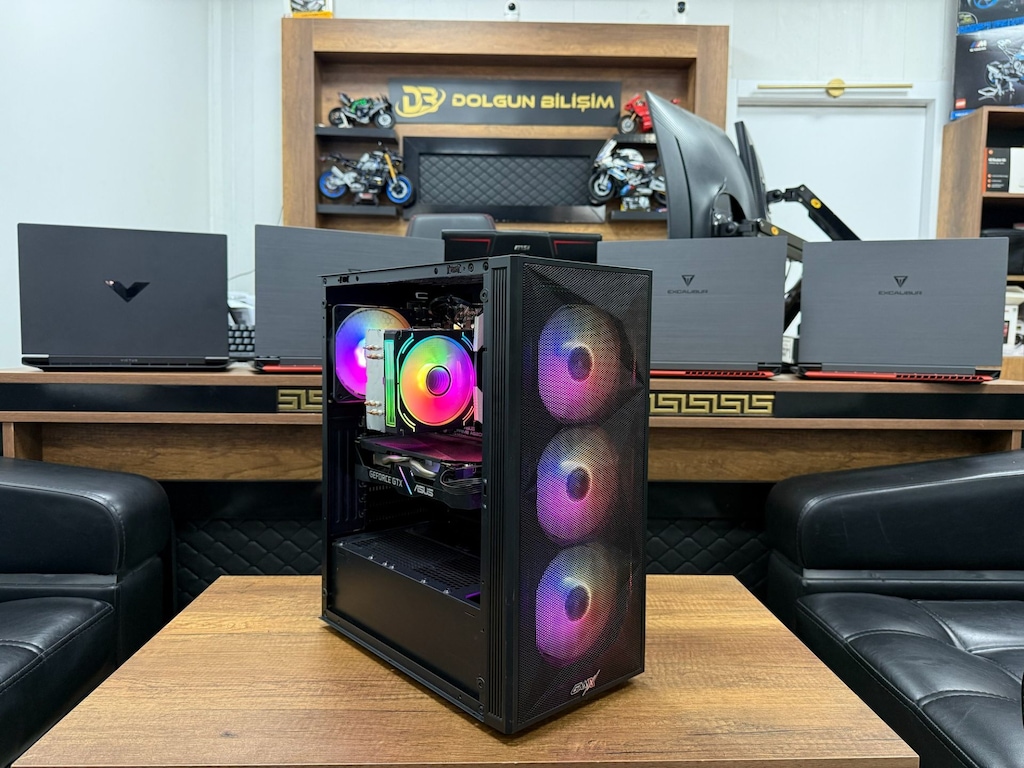 GAMX AMD Ryzen 5 5600X 32GB RAM 512GB SSD GTX1660S 8GB Oyuncu Kasası - 2