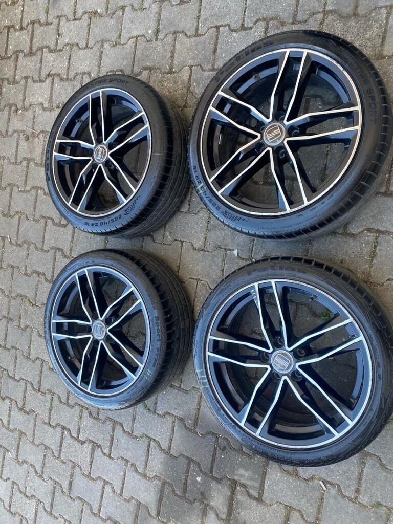 18 5x112 HATASIZ JANT LASTİK GOLF JETTA PASSAT AUDİ UYUMLU - 11